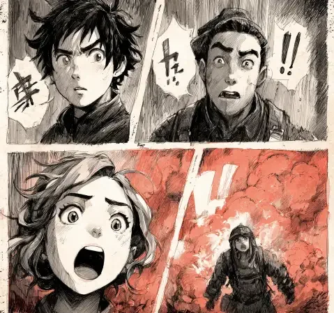 花滑动漫社区讨论场景：漫迷围绕作品档案交流