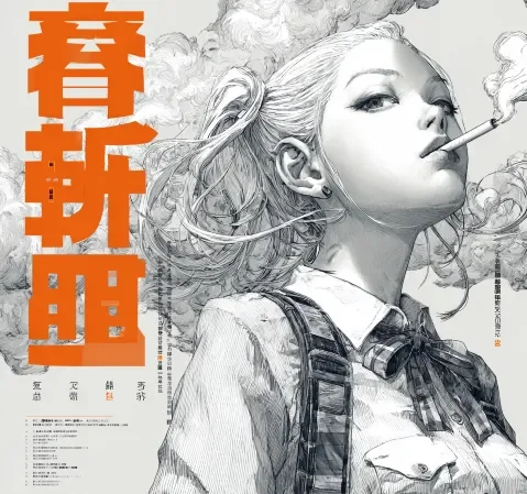 同人像素画：像素风的小镇